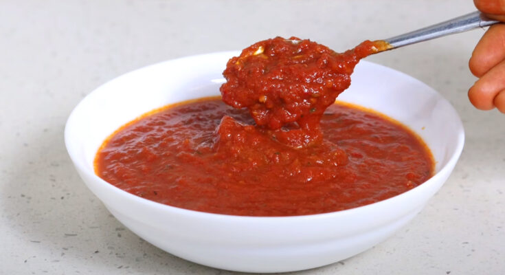 Pizza sauce canning recipe