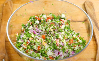 Tabbouleh with couscous recipe