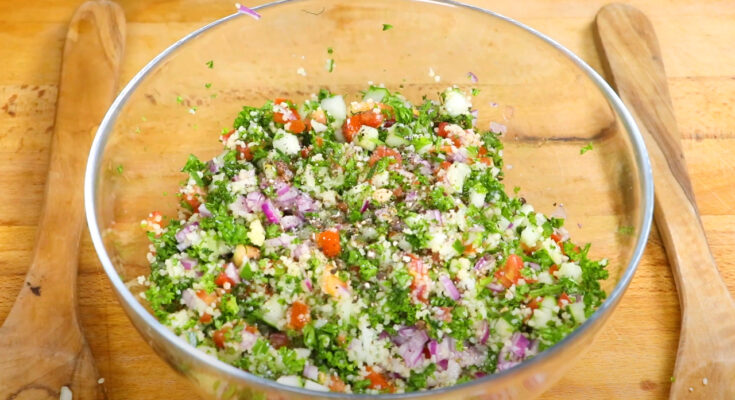 Tabbouleh with couscous recipe