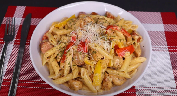 Andouille sausage pasta recipe