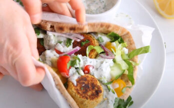 Falafel gyro recipe