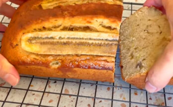 Banana bread without baking soda