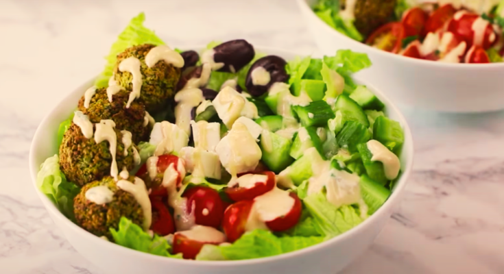 Falafel Salad Recipe