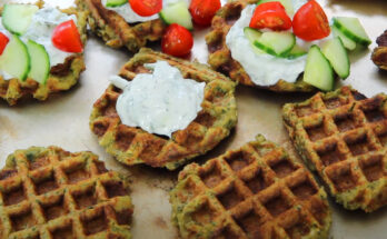 Falafel waffle recipe