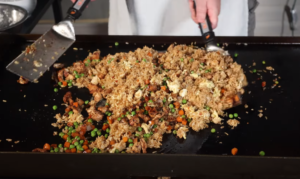 Chicken fried rice recipe Blackstone