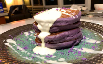 Ube pancake recipe