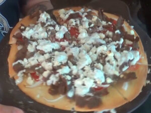 Gyro Pizza recipe