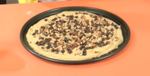 Recipe for chocolate chip Pizza