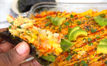 Easy Sushi Bake recipe